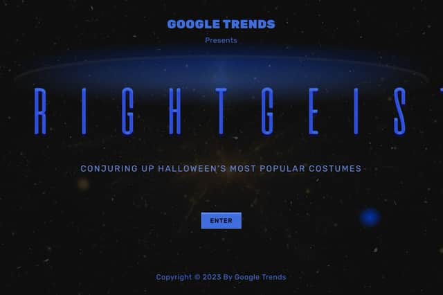 Google Trends revealed their Halloween Frightgeist tool for 2023. 