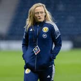 Erin Cuthbert returns to the Scotland Women team tomorrow. Cr. SNS Group.