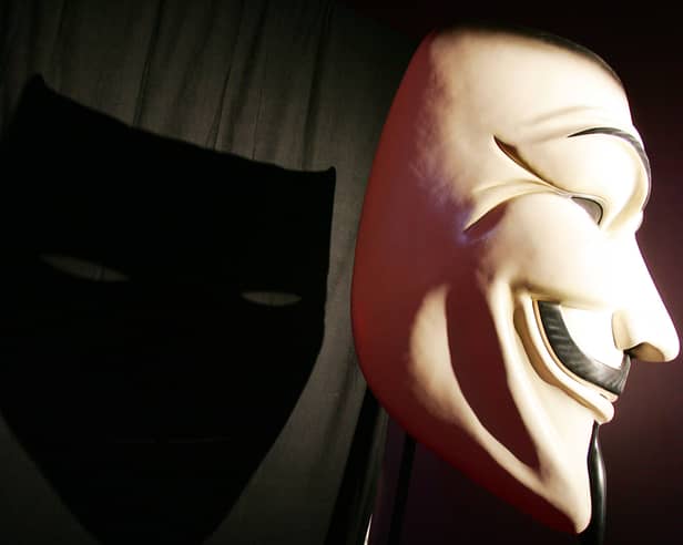 V for Vendetta was released in 2005. Image: Getty