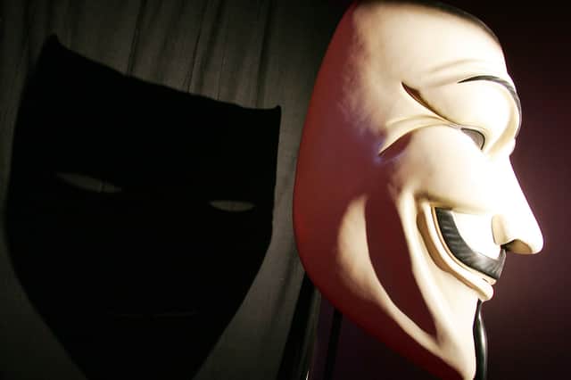 V for Vendetta was released in 2005. Image: Getty