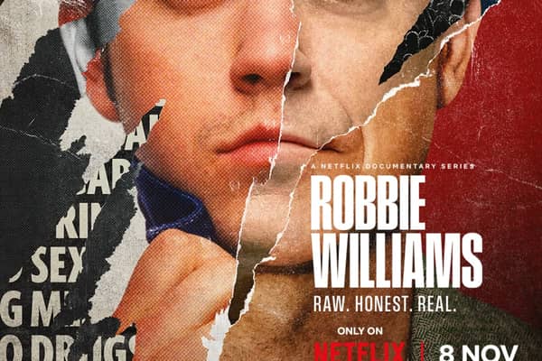 Robbie Williams is the latest pop star to see his life and career transformed into a Netflix documentary. Cr. Netflix