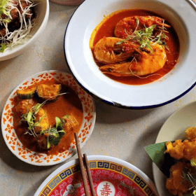 Some of the dishes at Gaga