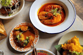 Some of the dishes at Gaga