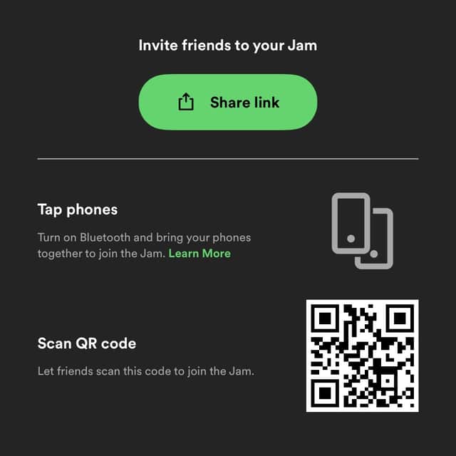Spotify Jam allows you to listen to music with friends in real time, no matter where you are. 