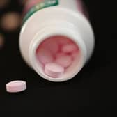 A new study has found a daily aspirin could help prevent or slow down bowel cancer in some patients (Photo: Joe Raedle/Getty Images)
