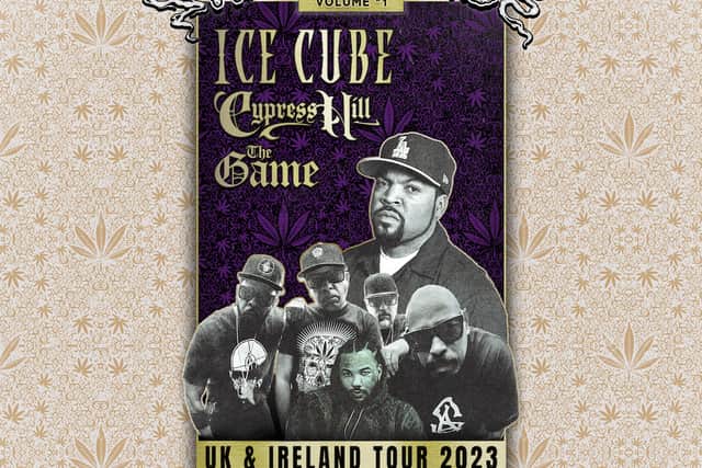 Ice Cube is heading to Glasgow this year.