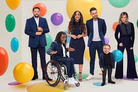 The presenting team for this year's Children in Need.