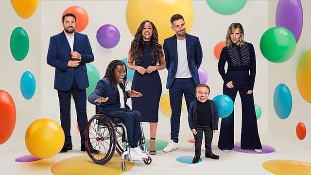 The presenting team for this year's Children in Need.