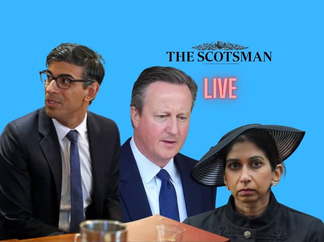 Suella Braverman sacked as Home Secretary as Rishi Sunak reshuffles his Cabinet
