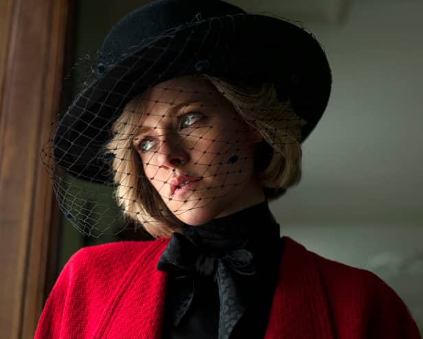 Kristen Stewart stars as Princess Diana in Spencer.