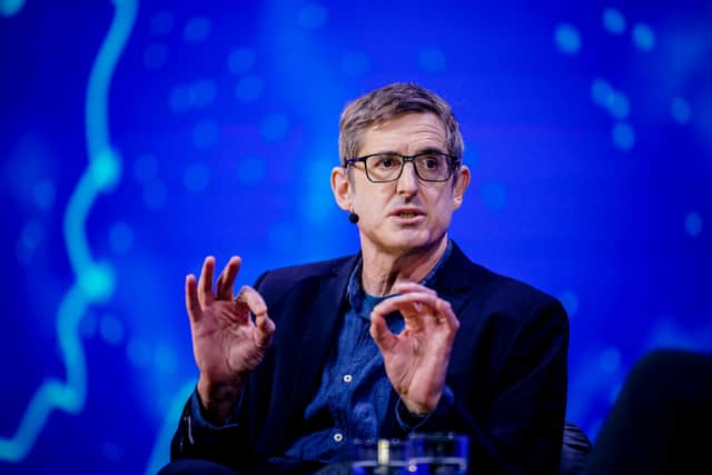Louis Theroux will be the one answering questions during his masterclass session in Aberdeen later this year. 