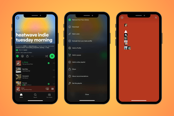 Eat This Playlist on Spotify unlocks a game for iOS app users. 