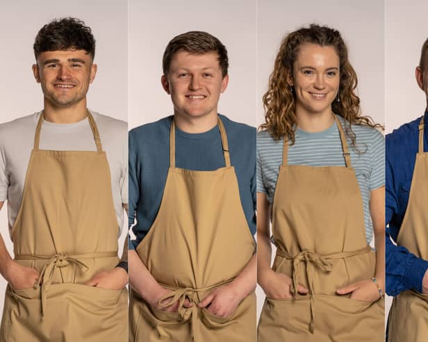 The Great British Bake Off semi-finalists. Image: Channel 4