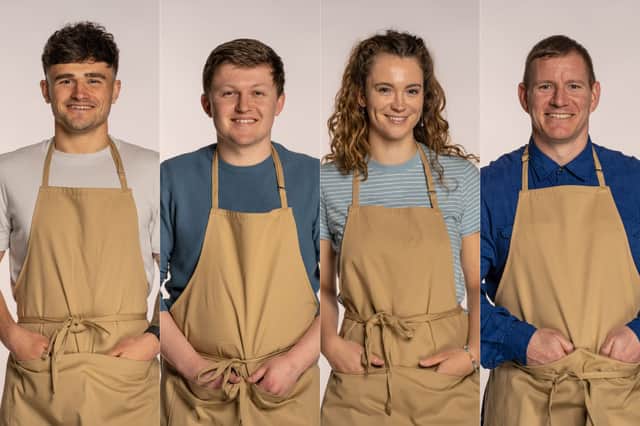 The Great British Bake Off semi-finalists. Image: Channel 4