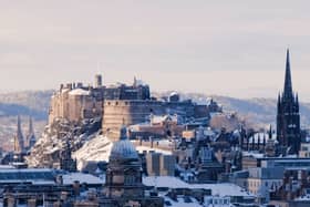 Snow is expected to fall in Scotland this week.