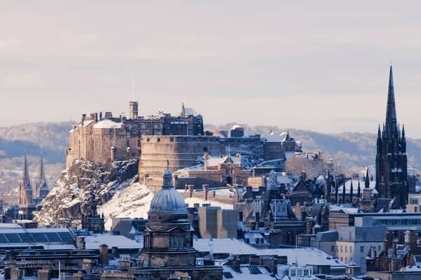 Snow is expected to fall in Scotland this week.