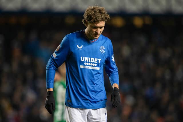 Sam Lammers is heading towards an Ibrox exit according to reports.