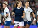 Rachel Corsie says Scotland are "fired up" ahead of tomorrow night's clash with England at Hampden Park. Cr. SNS Group.