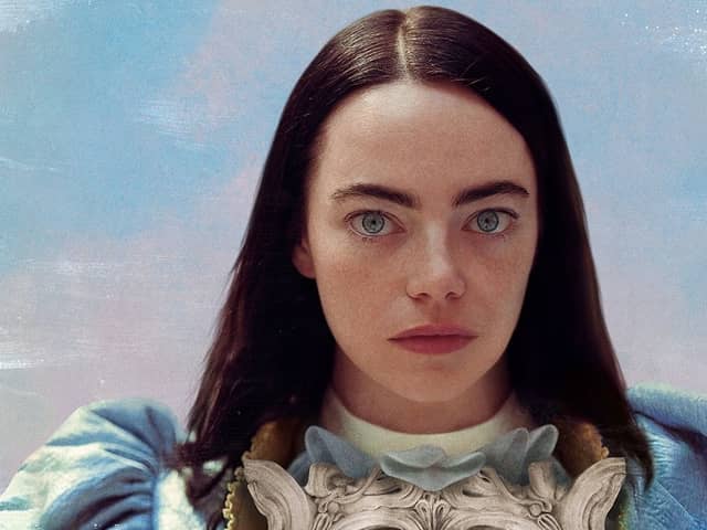 Emma Stone takes the lead role Poor Things. Cr. Film4