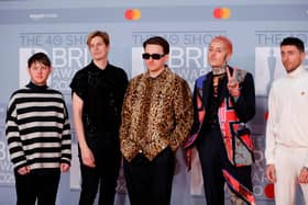 Bring Me The Horizon at the 2020 BRIT Awards. Cr. Getty Images