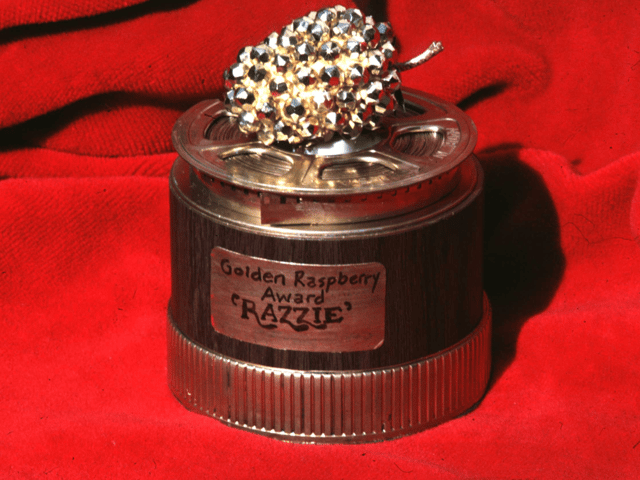 The Golden Raspberry Awards, or the "Razzie," which is awarded to the worst in cinema across 12 months (Credit: Getty Images)