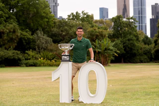 Last year saw Novak Djokovic win his 10th Australian Open title - he'll be looking for an 11th in 2024.