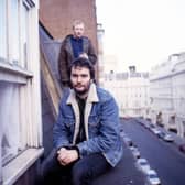 Arab Strap as they looked when they released Philophobia more than 25 years ago.