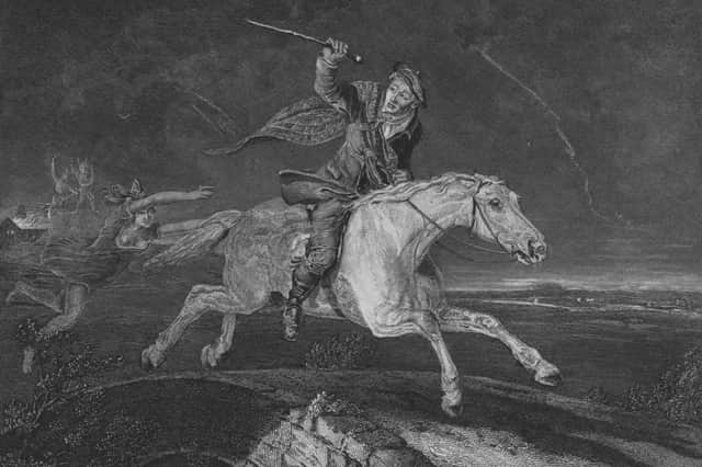 Tam o' Shanter is a narrative poem written by Scottish poet Robert Burns. Image: Print Collector/Getty Images