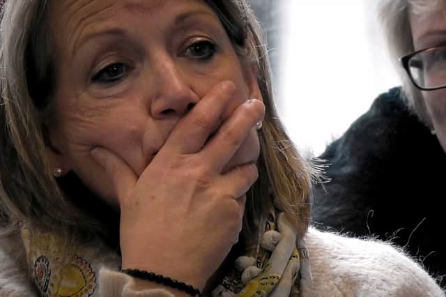 The reactions of Brenda Page's family, such as her niece Belinda Ling, are shown in the BBC documentary. Image: Firecrest Films/BBC
