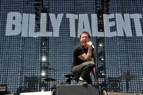 Billy Talent will headline Glasgow Barrowlands in the summer. Cr. Getty Images.