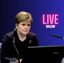 Former Scottish First Minister Nicola Sturgeon gives evidence at the UK Covid Inquiry
