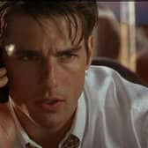 Tom Cruise stars in Jerry Maguire.