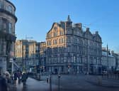 The front of the Shandwick Place site as it is now