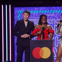 Roman Kemp, Clara Amfo and Maya Jama are the hosts of the 2024 Brit Awards. 