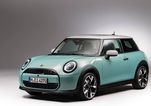 The new petrol-powered Mini Cooper has been unveiled. Credit: Mini