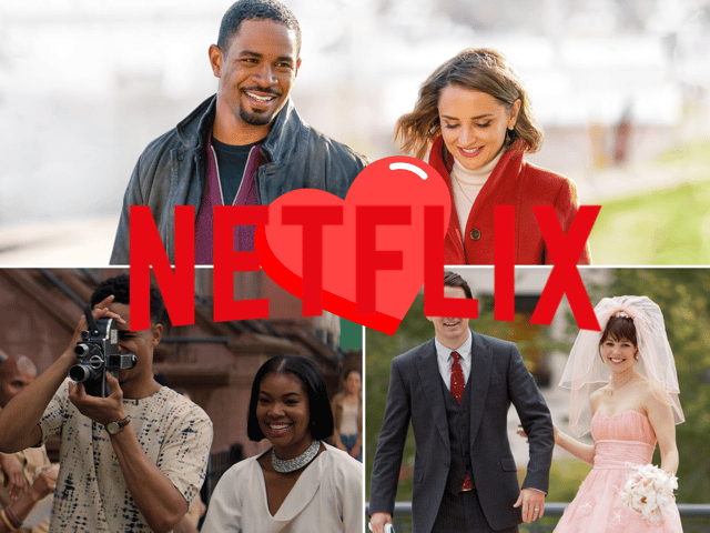 Here are the 13 best Romantic Comedy films on Netflix UK. Cr. Netflix