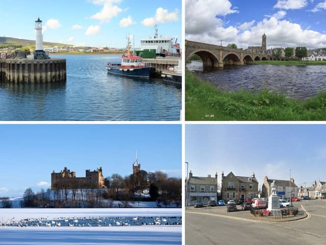 Four of the best places to live in Scotland - according to new research.