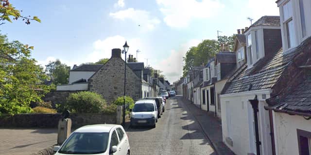 Main Street in Dunlop, East Ayrshire. Image: Google Maps