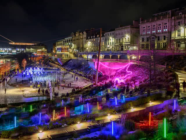Spectra Aberdeen 2024 in Union Terrace Gardens. Image: Ian Georgeson Photography
