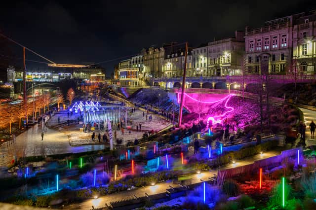 Spectra Aberdeen in Union Terrace Gardens. Image: Ian Georgeson Photography