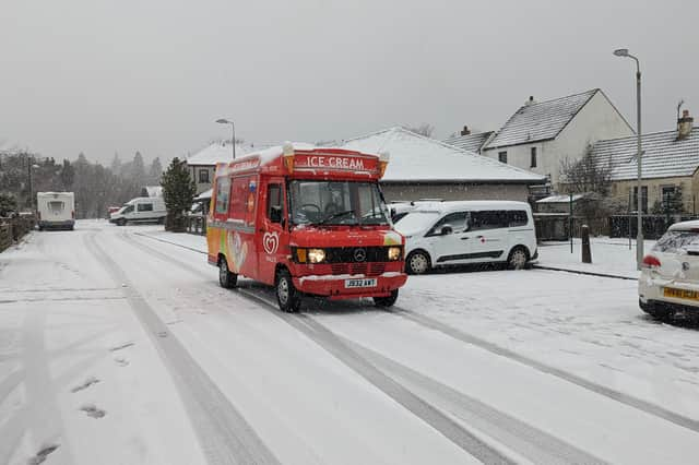 Andrew has raised enough money to repair it after the van was damaged during Storm Isha