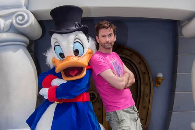 David Tennant is now the voice of Scrooge McDuck.