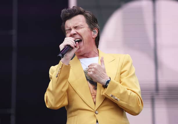 Rick Astley will be rolling into Glasgow later this month.