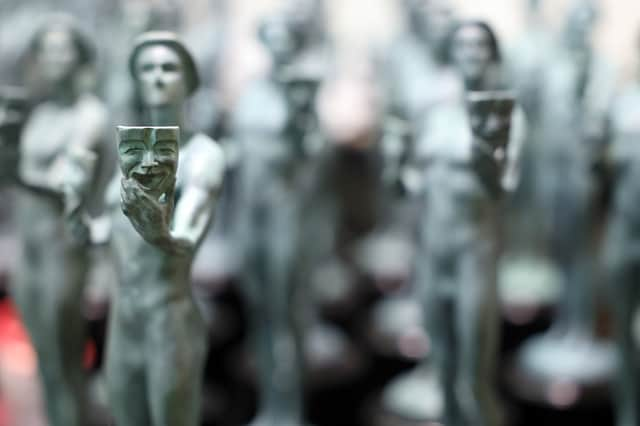 A view of the casting and moulding process during the pouring of the actor statuette for the 30th  annual Screen Actors Guild awards. Image: Getty