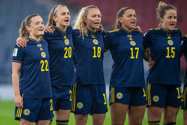 Scotland Women have discovered their opponents in the Euro 2025 qualifiers. Cr. SNS Group/SFA.