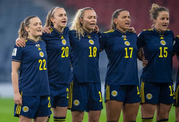 Scotland Women have discovered their opponents in the Euro 2025 qualifiers. Cr. SNS Group/SFA.
