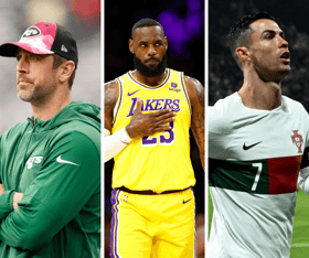 Here are the 25 richest athletes in the world. Cr. Getty Images