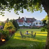 The five-bedroom detached villa dates back to 1912 and has only had four owners, the most recent being Janice and Tom Wallace, who have enjoyed raising their daughter and two sons there after buying the home in 2001.
“We fell in love with the location, just a five- minute walk from the train station, the village and the countryside,” Janice recalls.
“It was a well used family home that is full of character.”