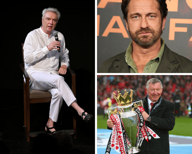 Here are the 20 richest Scottish celebrities in 2024. Cr. Getty Images