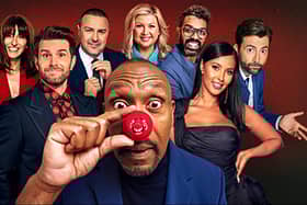 The presenting team for Comic Relief 2024.